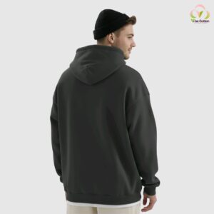 bottlegreen hoodie vibecotton